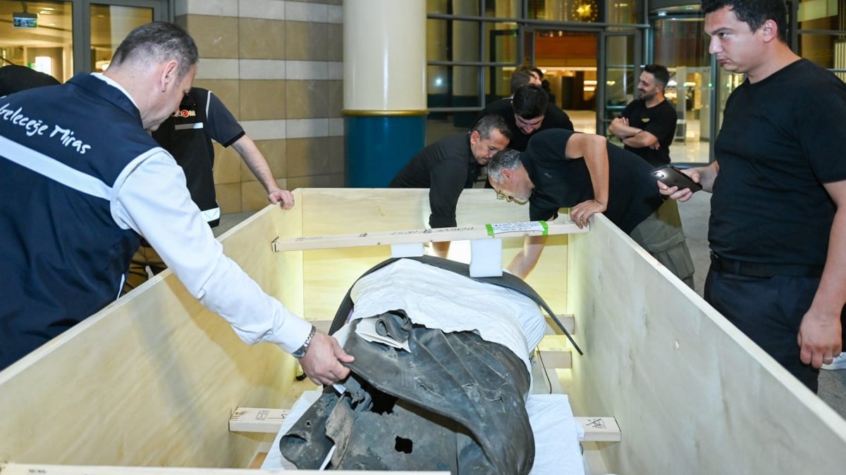 Türkiye repatriates looted statue of emperor Marcus Aurelius from US