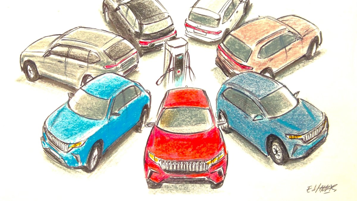 &quot;Togg has become Türkiye’s 37th largest industrial company, generating over $1 billion in annual revenue.&quot; (Illustration by Erhan Yalvaç)