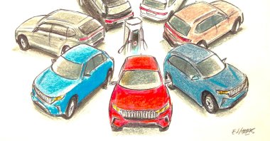 &quot;Togg has become Türkiye’s 37th largest industrial company, generating over $1 billion in annual revenue.&quot; (Illustration by Erhan Yalvaç)