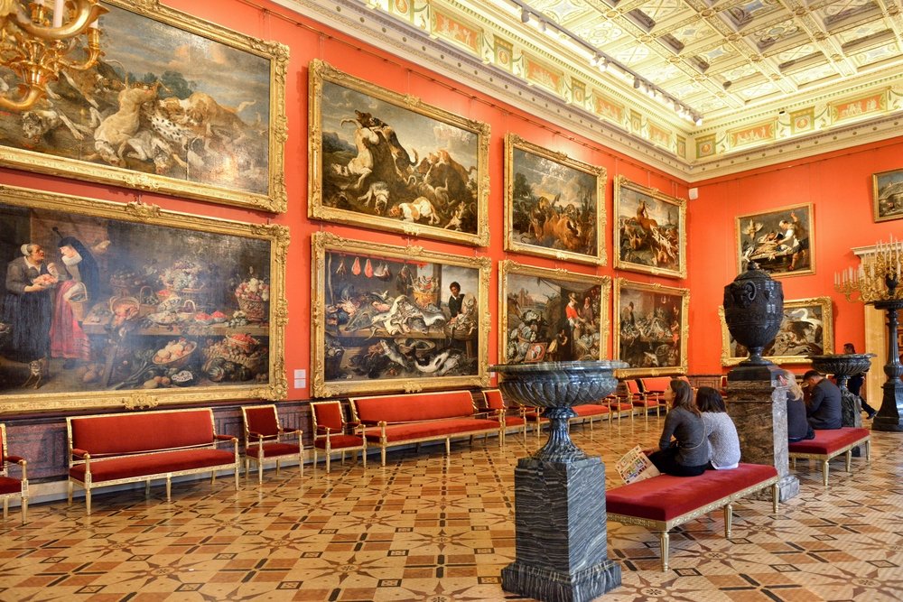 A general view of the State Hermitage, one of the oldest museums in the world, St. Petersburg, Russia, Jan. 25, 2015. (Shutterstock Photo)
