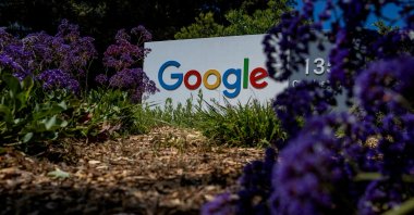 The Google logo is seen at a company research facility in Mountain View, California, U.S., May 13, 2025. (Reuters Photo)