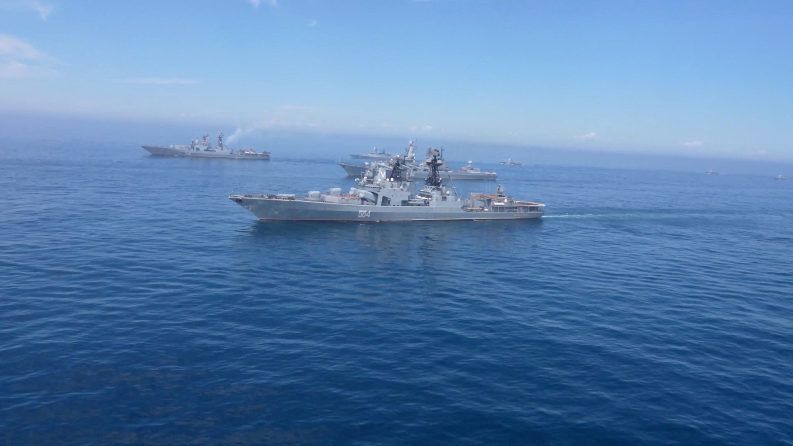Massive Russia naval drills cover Pacific, Arctic oceans, Baltic Sea