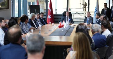 Members of the Homeland Party are seen during a congress, Ankara, Türkiye, July 21, 2025 (AA Photo)