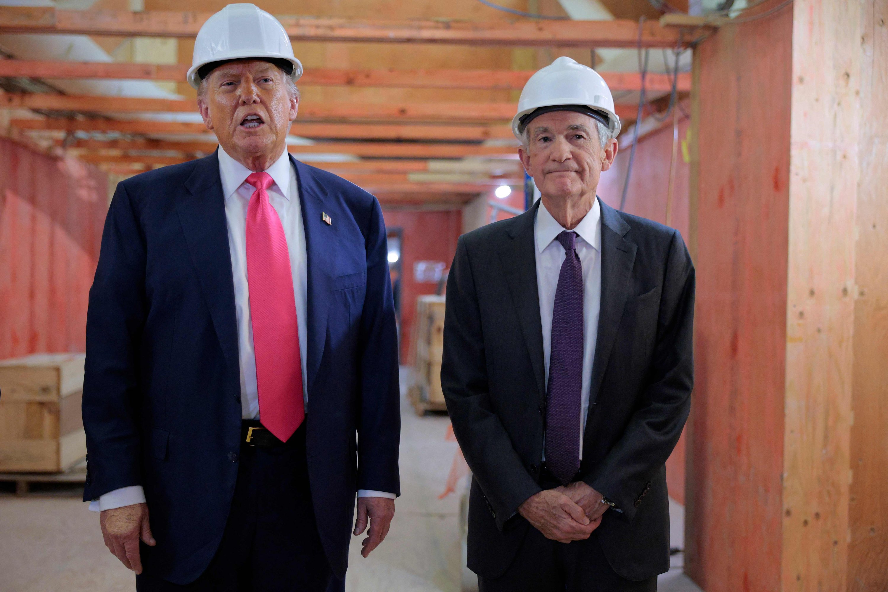 Trump, Powell clash over renovation costs during tense Fed visit