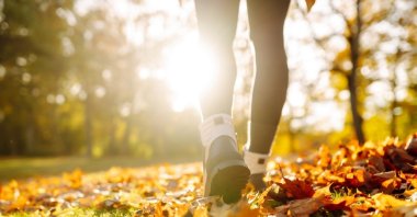 Walking 7,000 steps a day may be enough to protect against a number of diseases, a new study suggests. (Shutterstock Photo)