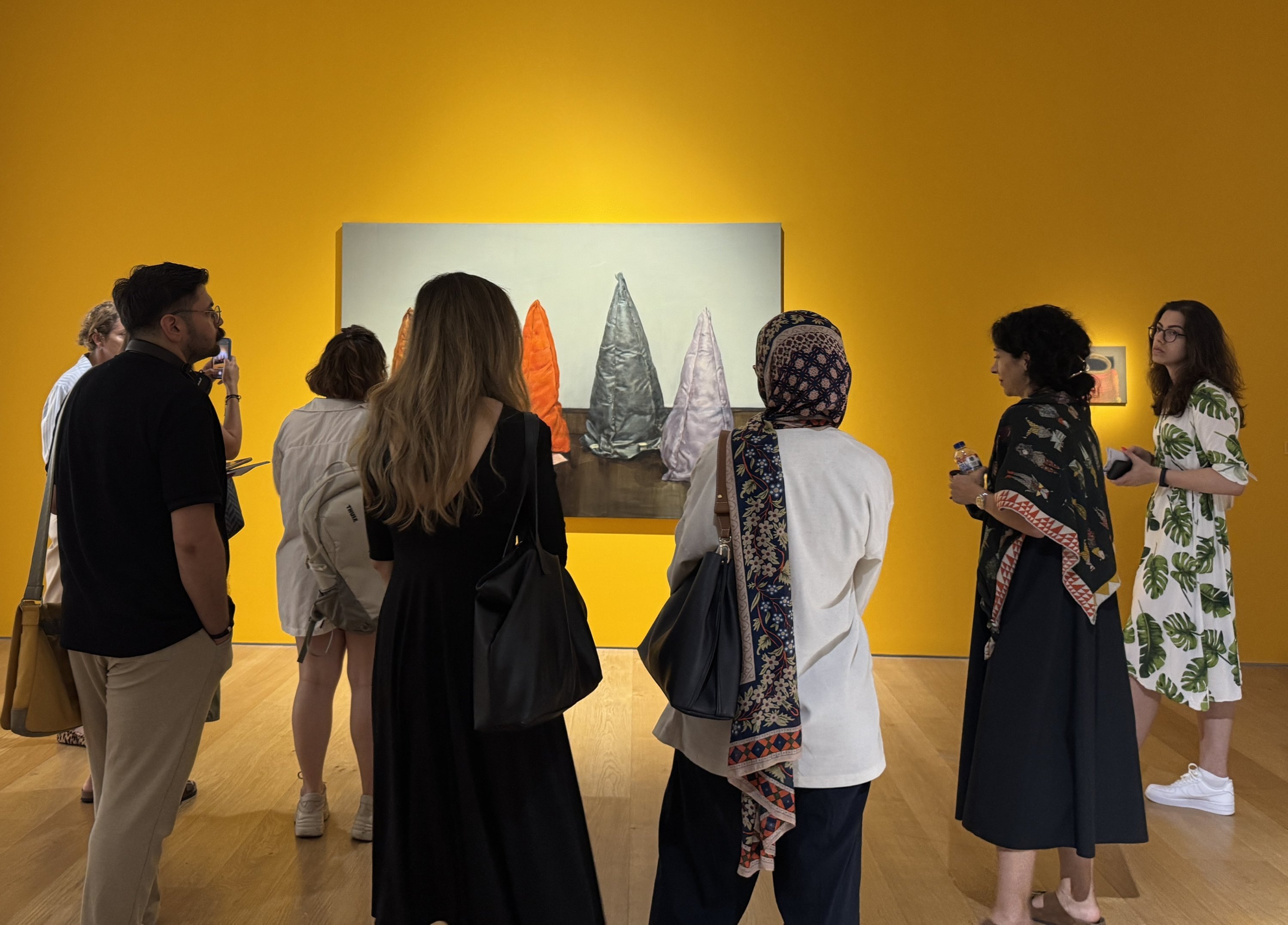 Art lovers take a closer look at the