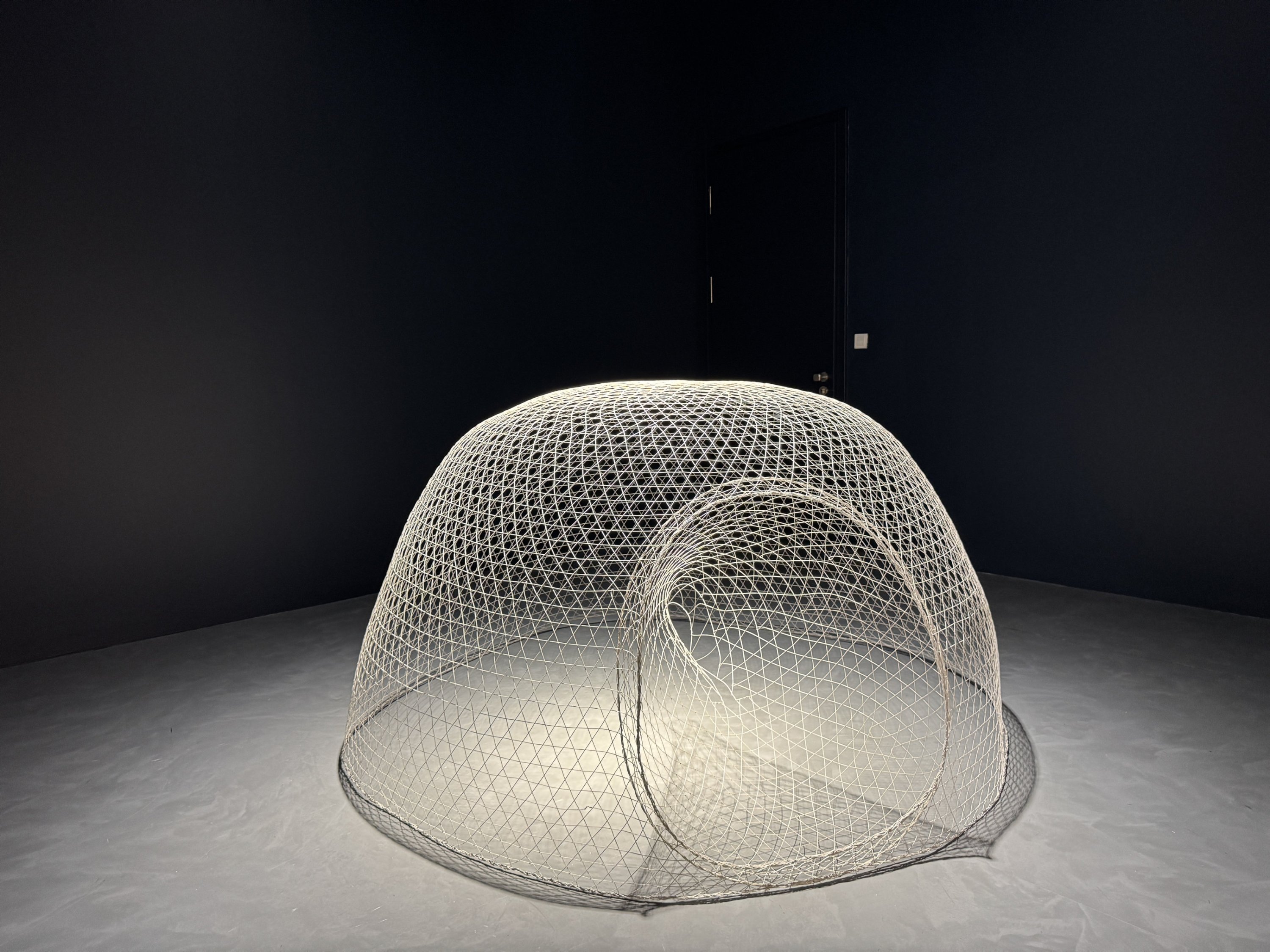 An artwork on display at the “Under Pressure Above Water