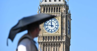 During the heat wave, people spent time walking and sunbathing in London, U.K. (Shutterstock Photo)