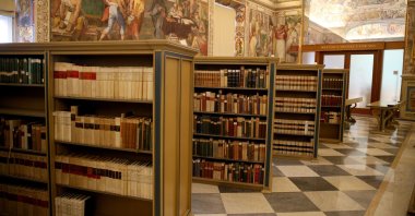 A view from the historic Vatican Apostolic Library, Vatican City, July 25, 2025. (AA Photo)
