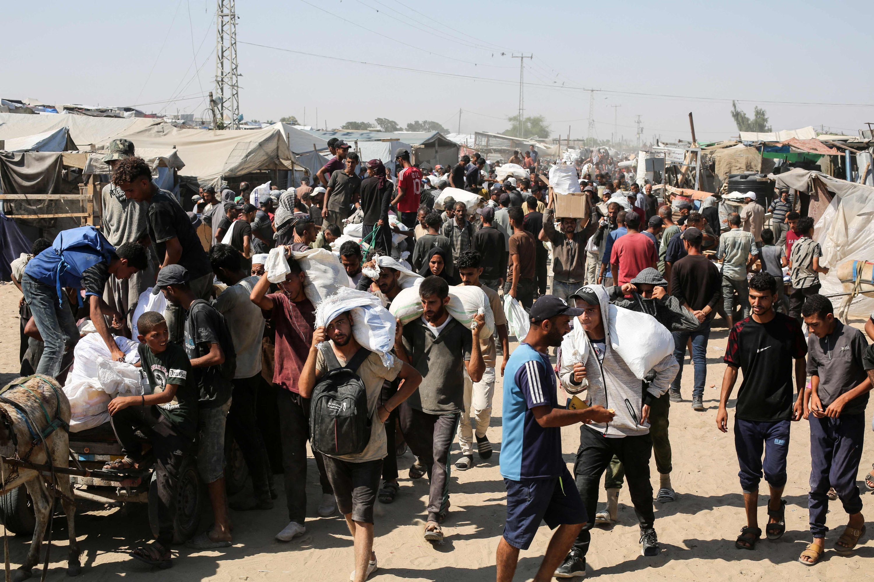 Israel declares 'tactical pause' in 3 Gaza areas amid mass hunger