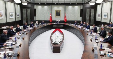 A view of the Cabinet meeting, Ankara, Türkiye, July 17, 2025. (AA Photo)