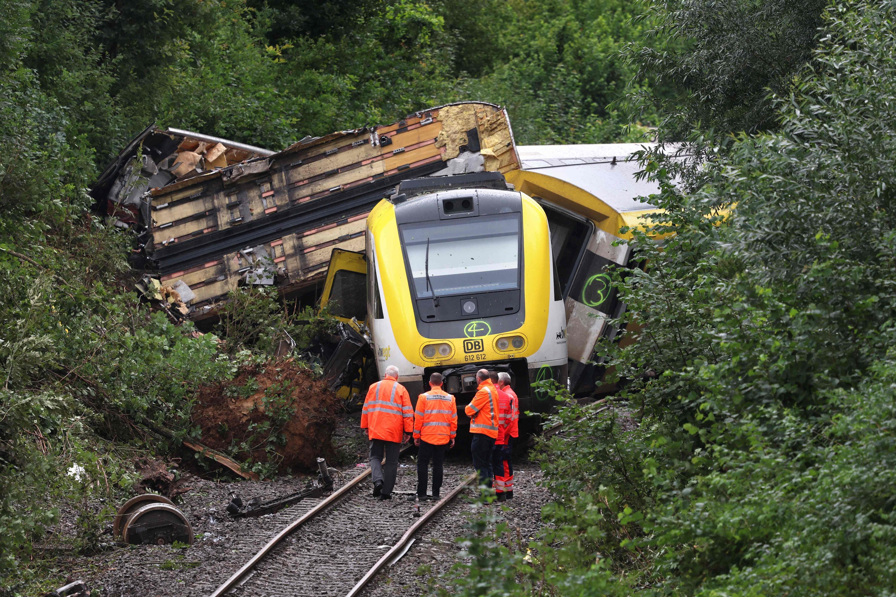 At least 3 dead in Germany train crash likely caused by landslide