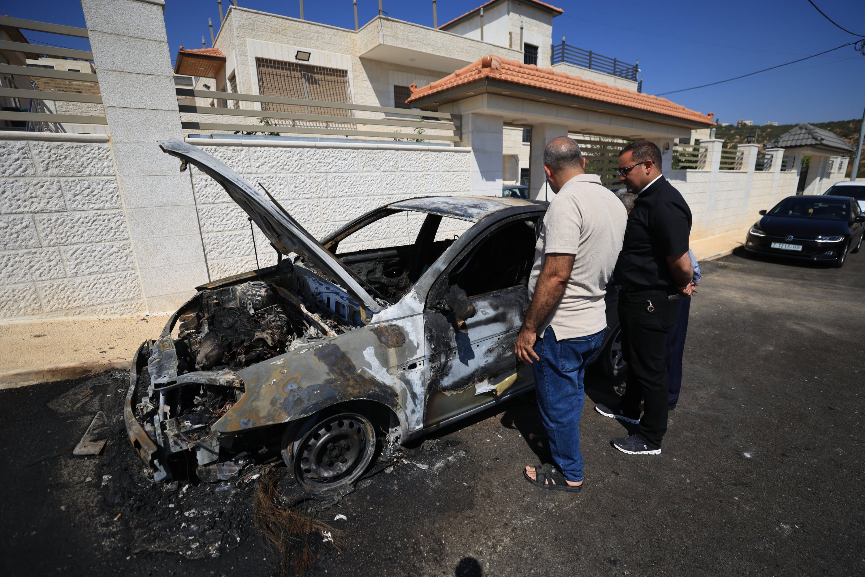 Izraelski naseljenci napadli krščansko vas Taybeh na Zahodnem bregu