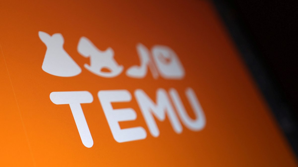 The Temu logo is seen in this illustration taken in Bosnia-Herzegovina, May 4, 2025. (Reuters Photo)