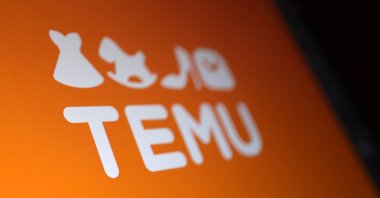 The Temu logo is seen in this illustration taken in Bosnia-Herzegovina, May 4, 2025. (Reuters Photo)