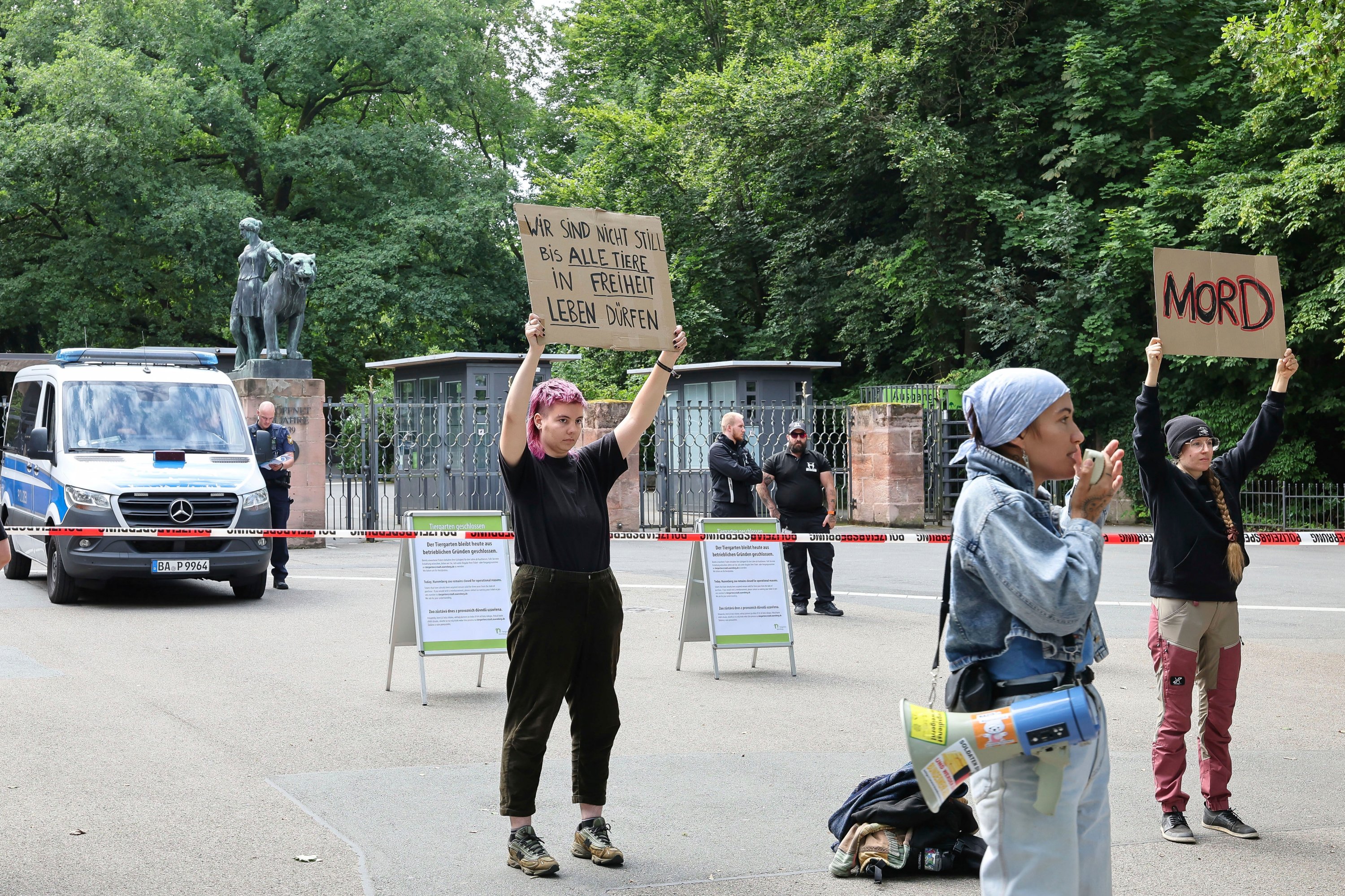 German zoo culls 12 baboons over lack of space despite protests