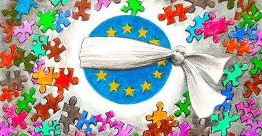 &quot;The EU should reconsider its energy policies and prioritize investment in alternative gas pipeline projects through Central Asian states, Azerbaijan and Türkiye – key regional partners.&quot; (Illustration by Erhan Yalvaç)