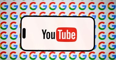 Google and YouTube logos are seen in this illustration, July 2, 2025. (AA Photo)