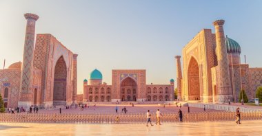 Registan Square, an old square in the heart of Samarkand. (Shutterstock Photo)