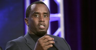 Sean &quot;Diddy&quot; Combs participates in &quot;The Four&quot; panel during the FOX Television Critics Association Winter Press Tour, California, U.S., Jan. 4, 2018. (AP Photo)