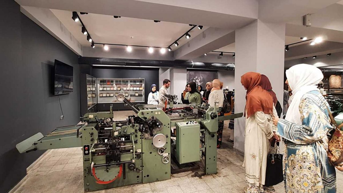 People visit the Hurufat Printing Museum, Erzurum, Türkiye, July 29, 2025. (AA Photo)
