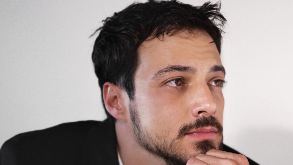 Mert Yazıcıoğlu poses for the camera, July 31, 2025. (AA Photo)