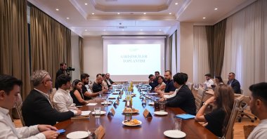 Participants attend the Zero Waste Foundation's meeting on environmental entrepreneurship, Ankara, Türkiye, July 31, 2025. (Courtesy of Zero Waste Foundation)