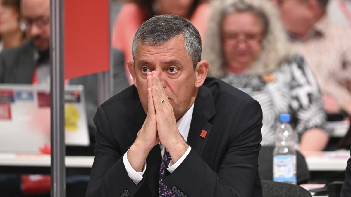 Republican People’s Party (CHP) leader Özgür Özel attends an event, Berlin, Germany, June 27, 2025. (AA Photo)