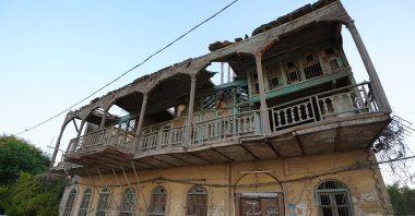 The historic house that was once the home of Agatha Christie, Baghdad, Iraq, Aug. 1, 2025. (AA Photo)