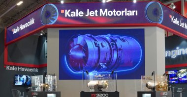 Kale jet engines booth at IDEF 2025, July 26, 2025. (AA Photo)