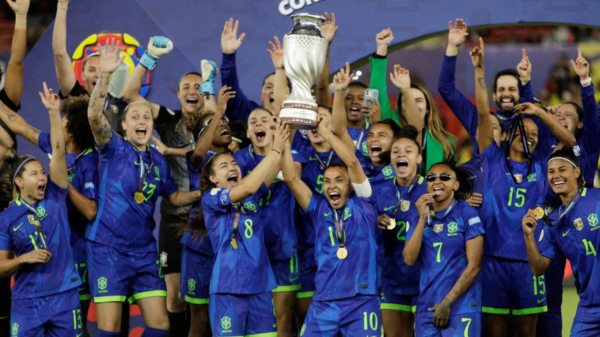 Brazil beat Colombia in hard-fought final to defend Women’s Copa