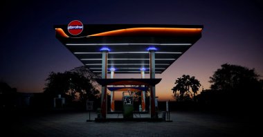 An Indian Oil fuel station is pictured in Sonipat, India, March 5, 2025. (Reuters Photo)