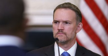 U.S. Trade Representative Jamieson Greer as U.S. President Donald Trump meets with African leaders at the White House, Washington, U.S., July 9, 2025. (EPA Photo)