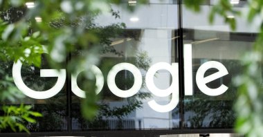 The Google logo is seen outside the company&#039;s offices in London, U.K., June 24, 2025. (Reuters Photo)