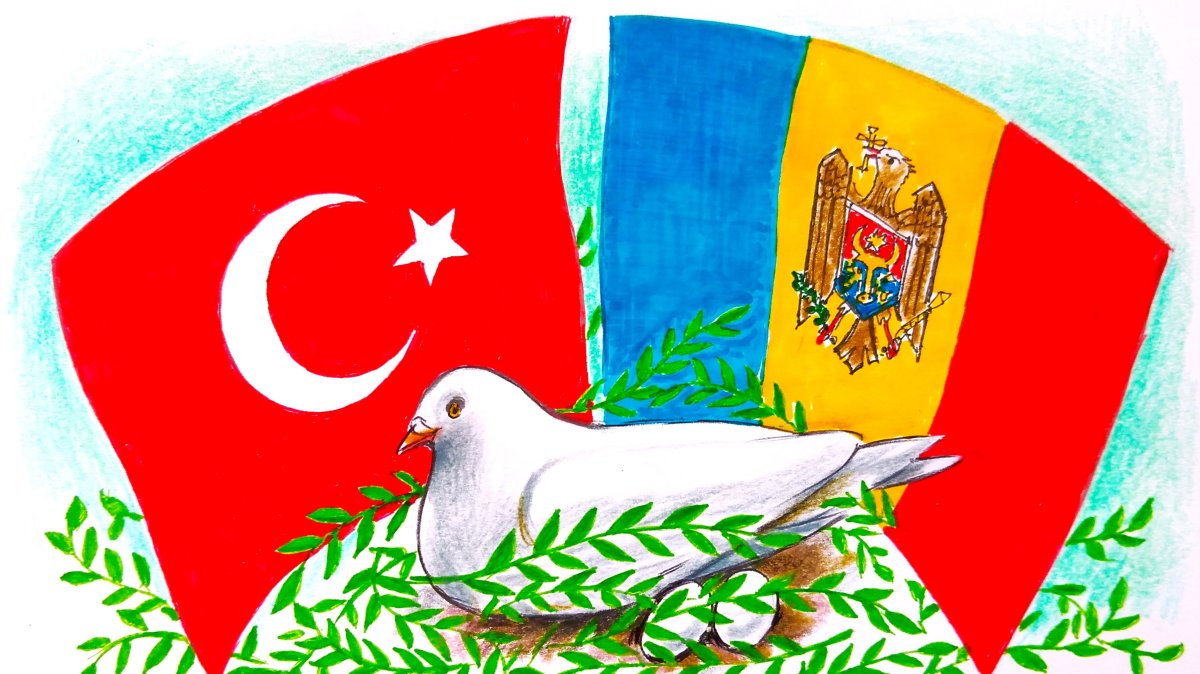 "Türkiye was among the first states with which the Republic of Moldova signed bilateral treaties after the latter declared its sovereignty from the USSR." (Illustration by Erhan Yalvaç)