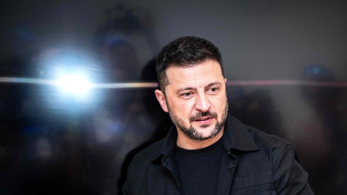 Ukrainian President Volodymyr Zelenskyy looks on ahead of a meeting with U.S. Special Envoy for Ukraine Keith Kellogg, on the eve of the Ukraine Recovery Conference, Rome, Italy, July 9, 2025. (AFP Photo)