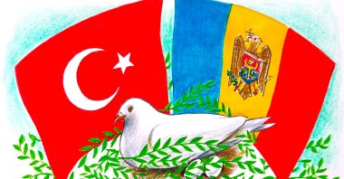 "Türkiye was among the first states with which the Republic of Moldova signed bilateral treaties after the latter declared its sovereignty from the USSR." (Illustration by Erhan Yalvaç)
