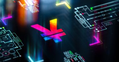 &quot;China&#039;s state-backed e-yuan aims to challenge the dollar&#039;s dominance.&quot; (Getty Images Photo)