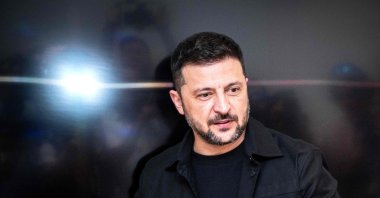 Ukrainian President Volodymyr Zelenskyy looks on ahead of a meeting with U.S. Special Envoy for Ukraine Keith Kellogg, on the eve of the Ukraine Recovery Conference, Rome, Italy, July 9, 2025. (AFP Photo)