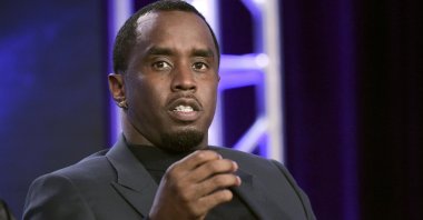 Sean &quot;Diddy&quot; Combs participates in &quot;The Four&quot; panel during the FOX Television Critics Association Winter Press Tour in Pasadena, California, U.S., Jan. 4, 2018. (AP Photo)