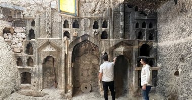 600-year-old masjid discovered in the Taşkınpaşa village of Ürgüp, Nevşehir, Aug. 5, 2025. (AA Photo)