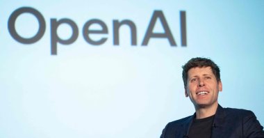 OpenAI CEO Sam Altman attends a talk session with SoftBank Group Chair and CEO Masayoshi Son (not pictured), Tokyo, Japan, Feb. 3, 2025. (AFP Photo)