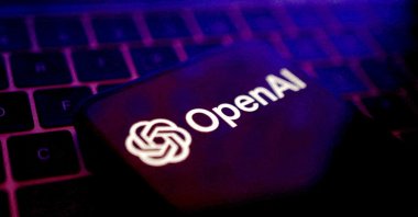 The OpenAI logo is seen in this illustration created on May 20, 2024. (Reuters Photo)