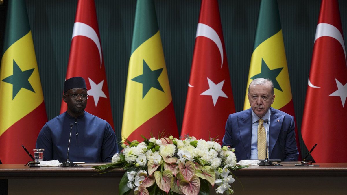 President Erdoğan hails Senegal’s 'brave' solidarity with Palestine