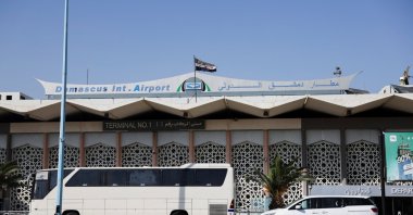 A general view shows the main entrance of Damascus International Airport, Damascus, Syria, June 30, 2025. (Reuters Photo)