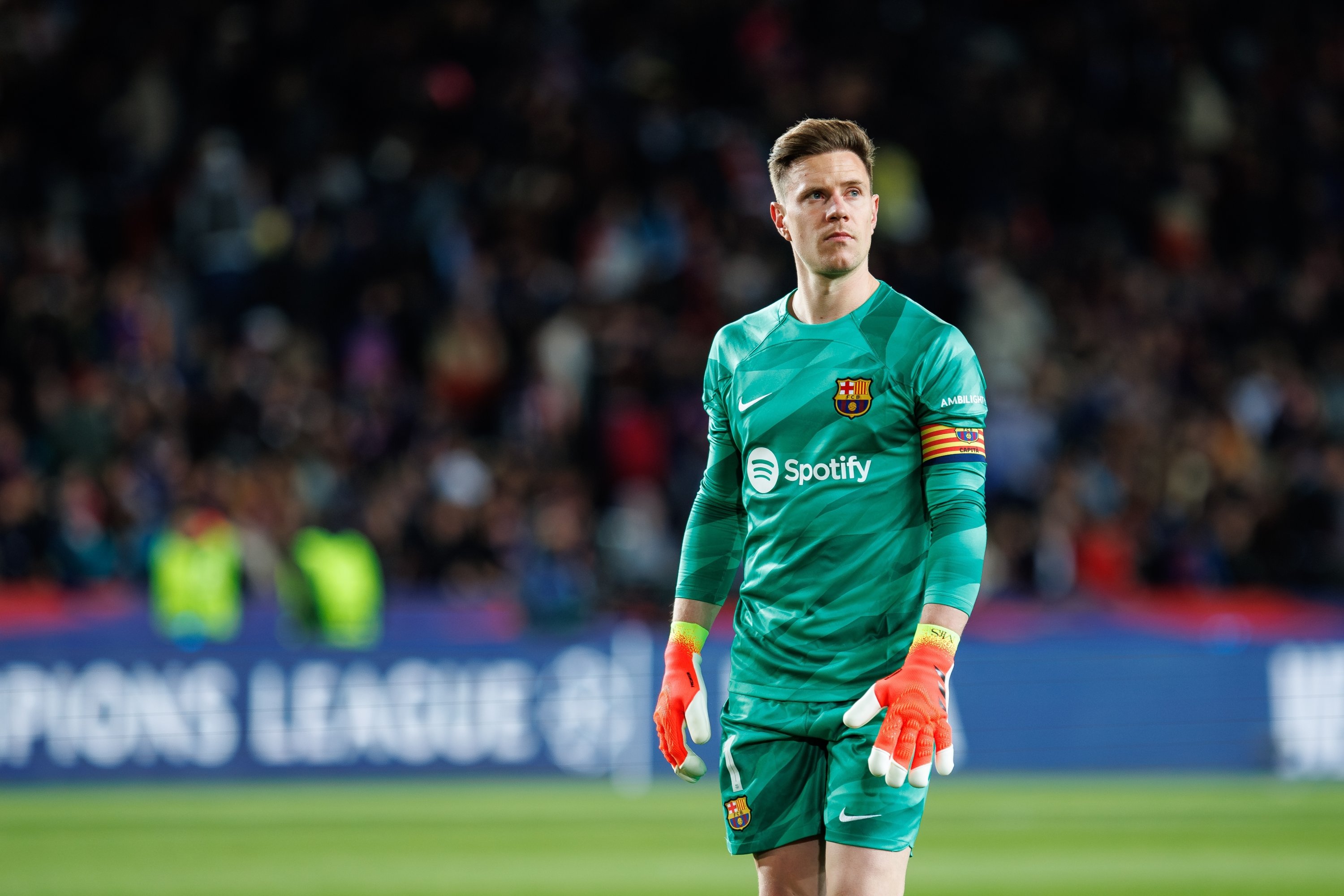 مارك-أندريه تير شتيغن. (وكالات) 