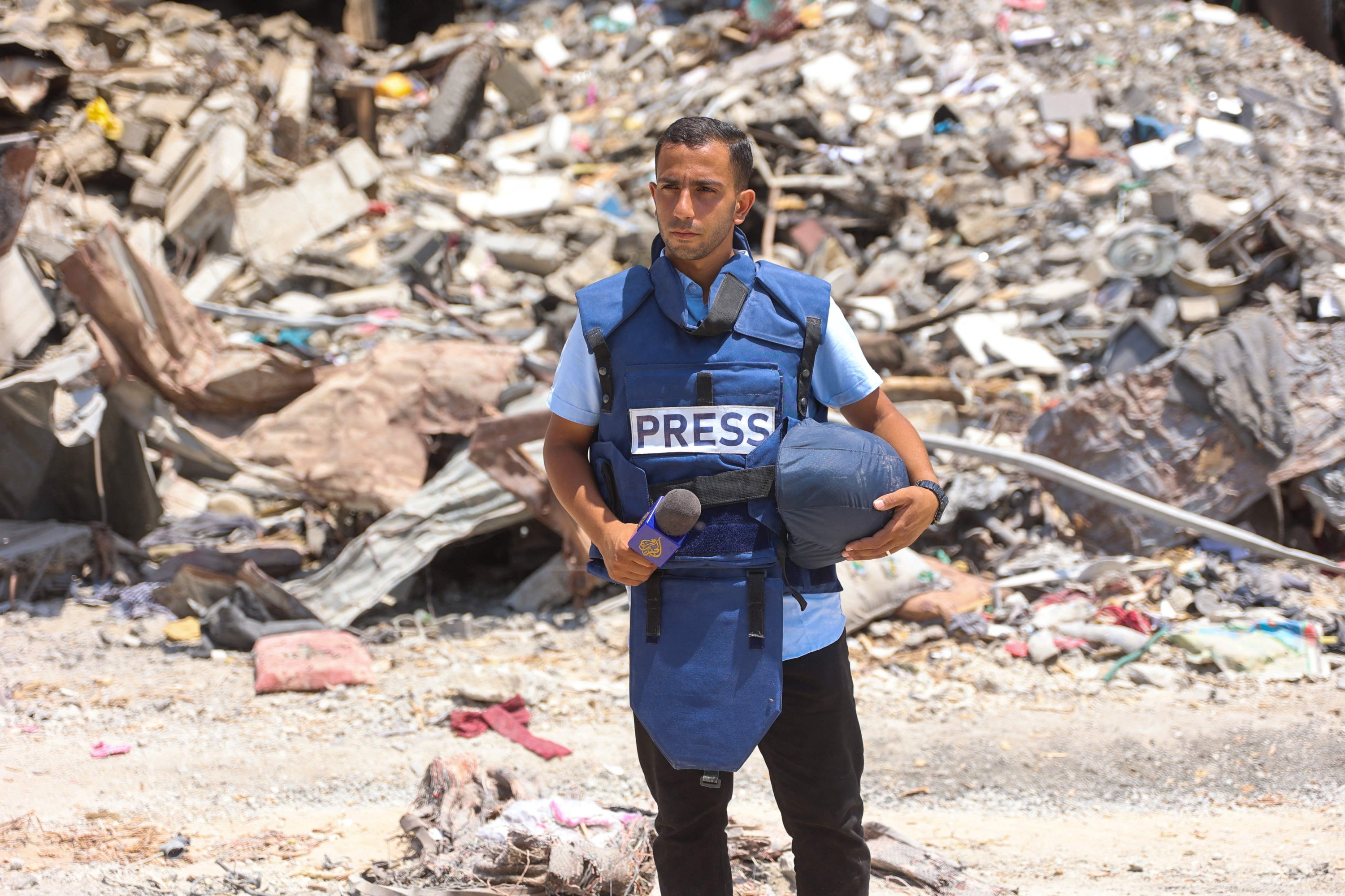 Israeli strike kills 6 journalists in Gaza as press death toll rises