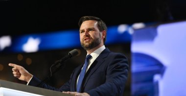 J.D. Vance speaks during the Republican National Convention, Milwaukee, U.S., July 17, 2024. (DHA Photo)