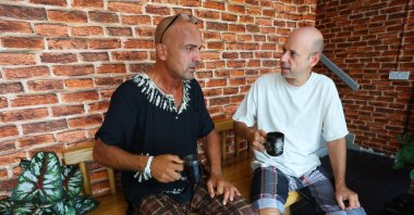The boat captain (L) survived nearly 40 hours swimming before rescue, while his travel companion (R) was also saved by fishermen near Malaysia’s Pulau Yu Island. (AA Photo)