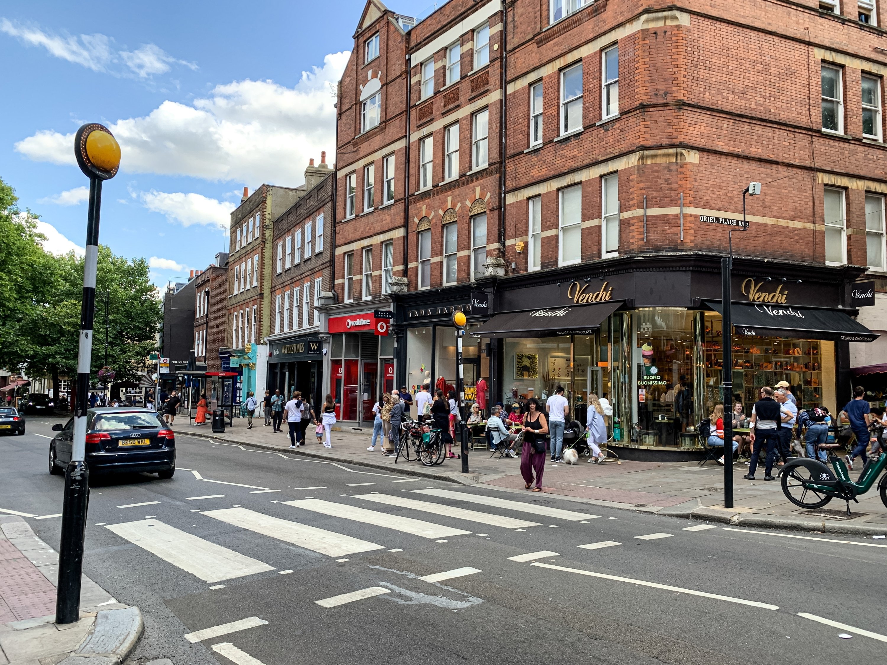 A view of Hampstead High Street, London, U.K., Aug. 21, 2022. (Shutterstock Photo)